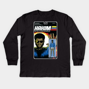 Hakim-Action Figure Kids Long Sleeve T-Shirt